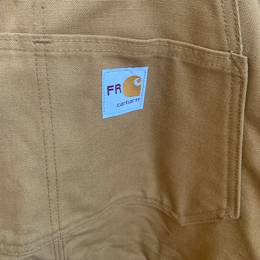 Like new Carhartt FR Bib Overalls 48x32 - Picture 4 of 11